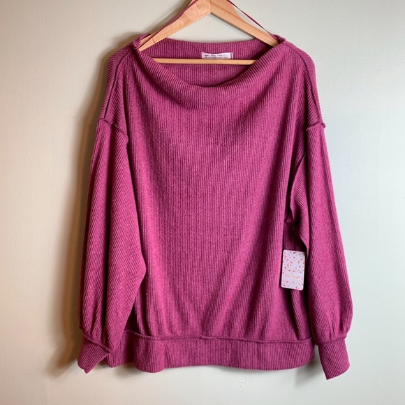 We The Free Main Squeeze Hacci Top • NWT - Picture 9 of 11